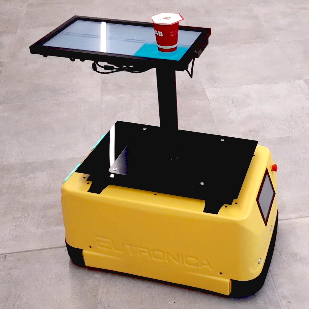 AgiLAB Jobot AGV mobile robot with fleet management